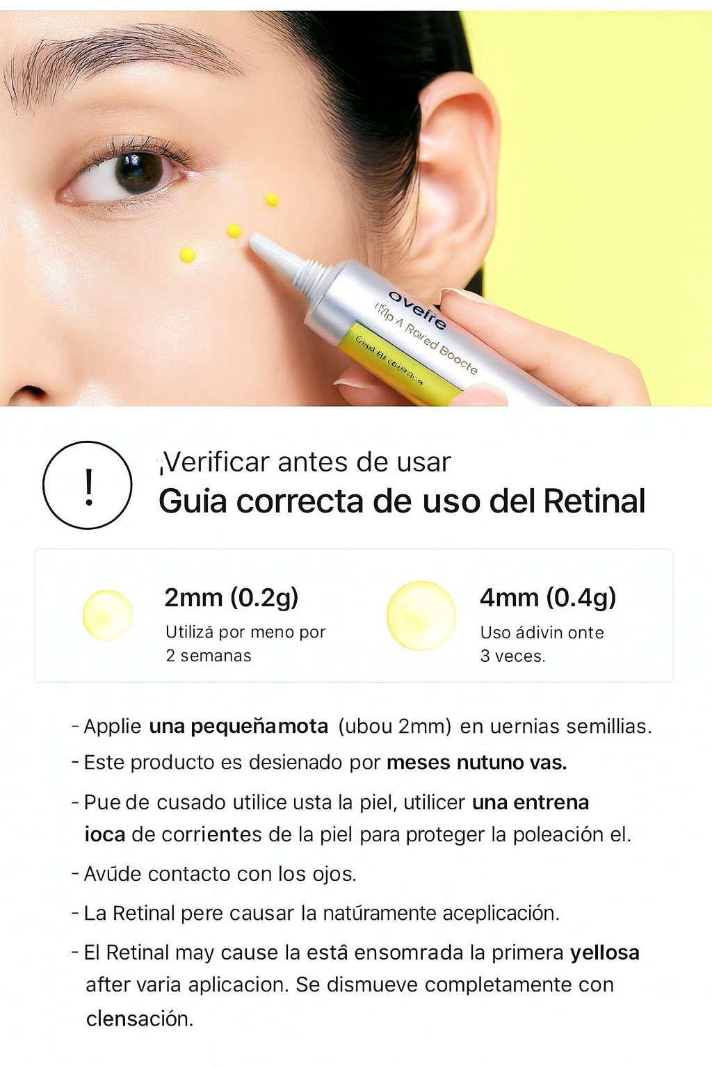 Ovelle Booster Retinal Vitamina A